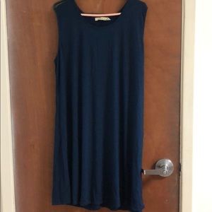 Navy blue dress